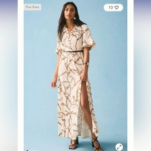 Maeve by Anthropologie Chain Dress